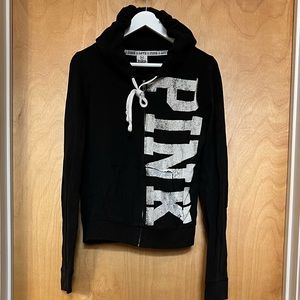 Black PINK zip hoodie